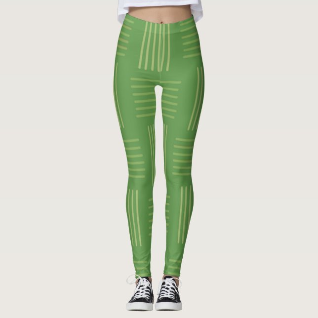 St. Patrick's Day Weave Leggings (Vorderseite)