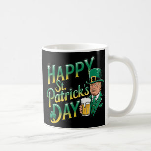 St Patricks Day wieder groß, Funny Trump Men W Kaffeetasse
