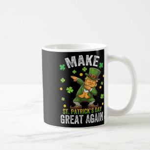 St Patricks Day wieder groß, Funny Trump Men W Kaffeetasse