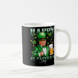 St Patricks Day wieder groß, Funny Trump Men W Kaffeetasse