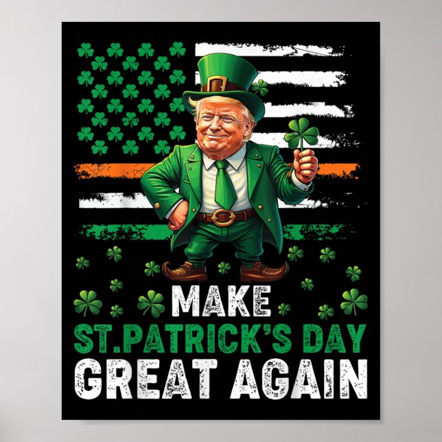 St Patricks Day wieder großartig Funny St Patricks Poster (Vorne)