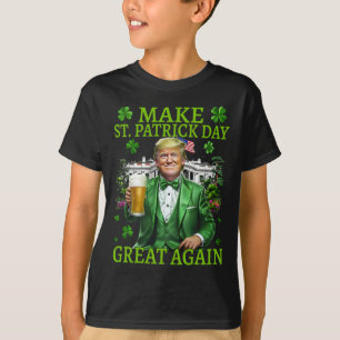 St. Patrick's Day wieder großartig Funny Trump 202 T-Shirt