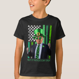 St Patricks Day wieder großartig Irish American Fl T-Shirt