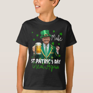St Patricks Day wieder zum großen amerikanischen K T-Shirt