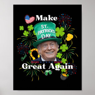 St. Patrick's Day wieder zum großen Shirt Poster