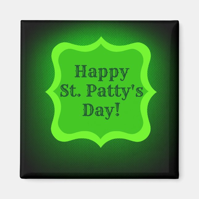 St. Patrick's Day Wish Magnet (Vorne)