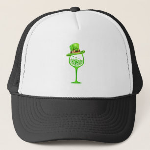 St Patricks Day Women Girls Sassy Little Lassie Sh Truckerkappe