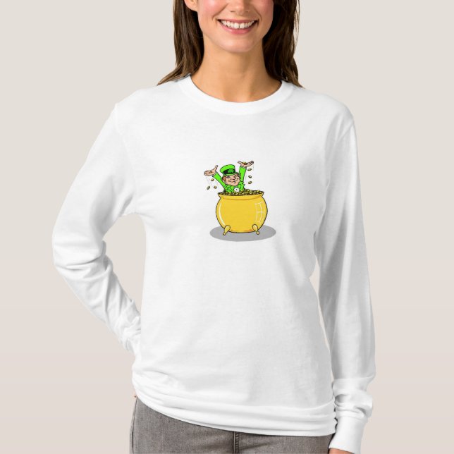 St. Patrick's Day Womens T - Shirt (Vorderseite)