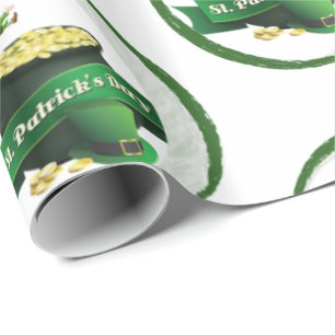 St. Patrick's Day Wrapping Paper Geschenkpapier