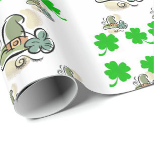 St. Patrick's Day Wrapping Paper Geschenkpapier