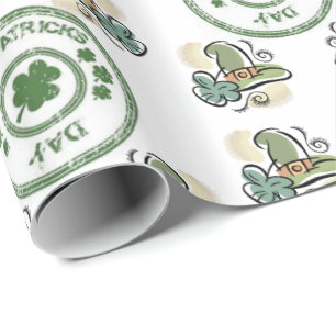 St. Patrick's Day Wrapping Paper Geschenkpapier