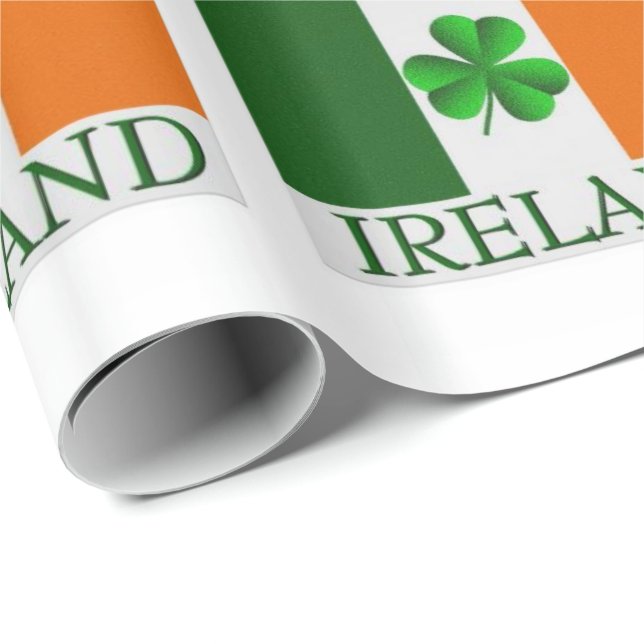 St. Patrick's Day Wrapping Paper Geschenkpapier (Rolleneckpunkt)