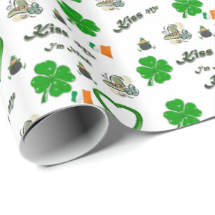 St. Patrick's Day Wrapping Paper Geschenkpapier