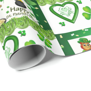 St. Patrick's Day Wrapping Paper Geschenkpapier