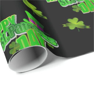 St. Patrick's Day Wrapping Paper Geschenkpapier