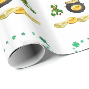 St. Patrick's Day Wrapping Paper Geschenkpapier