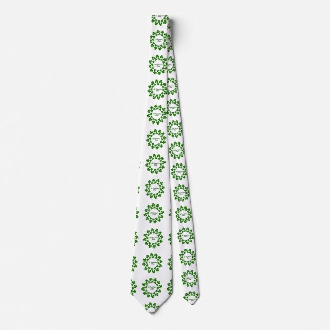 St Patrick's Day Wreath Thunder_Cove Krawatte (Vorderseite)
