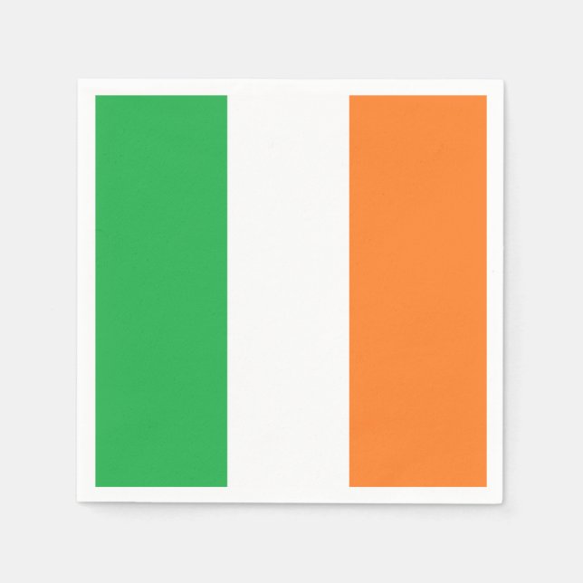 "St. Patrick's Day" Zeitung Napkins Serviette (Vorderseite)