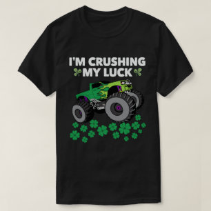 St Patricks Day zerstören mein Glück T Rex Truck K T-Shirt