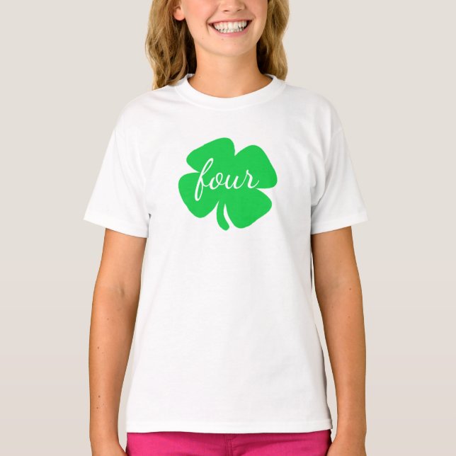St. Patrick's Day zum Geburtstag T-Shirt (Vorderseite)