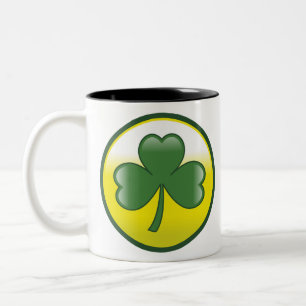 St. Patrick's Day 🍀 Zweifarbige Tasse
