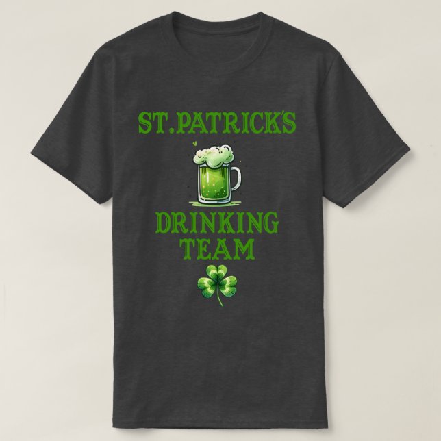 St. Patrick's Drinking Team T-Shirt (Design vorne)