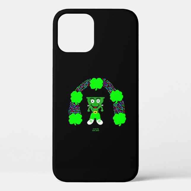 St. Patrick's FrankenCheese Apple iPhone 12 Pro Case-Mate iPhone Hülle (Rückseite)