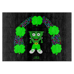 St. Patrick's FrankenCheese Cutting Board Schneidebrett