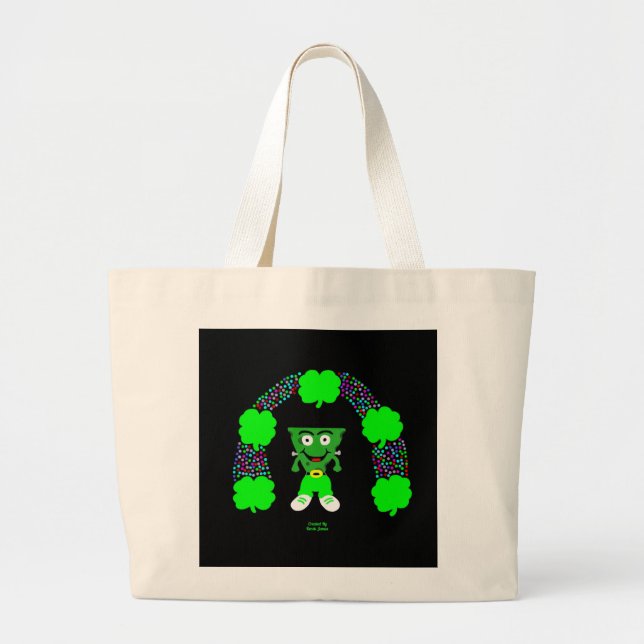St. Patrick's FrankenCheese Jumbo Tasche (Vorne)