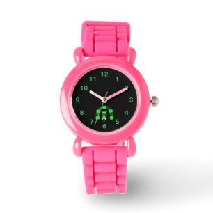 St. Patrick's FrankenCheese Kid's Pink Watch Armbanduhr