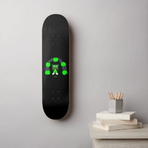 St. Patrick's FrankenCheese Skateboard