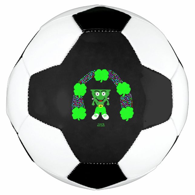 St. Patrick's FrankenKäse Fußball Ball (Vorderseite)