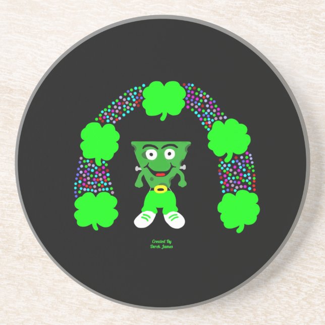 St. Patrick's FrankenKäse Sandstone Untersetzer (Vorne)