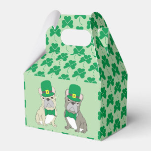 St. Patricks Französische Bulldoggen Geschenkschachtel