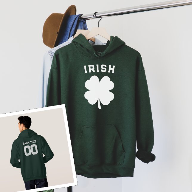 St. Patrick's Game Day mit Ihrem Namen und Ihrer N Hoodie (Von Creator hochgeladen)