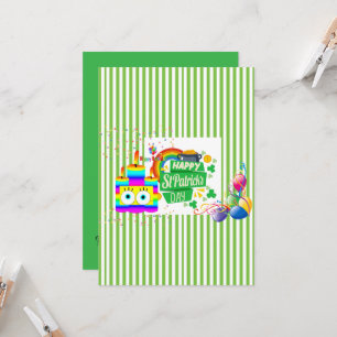 St. Patricks Geburtstags-Einladung Einladung