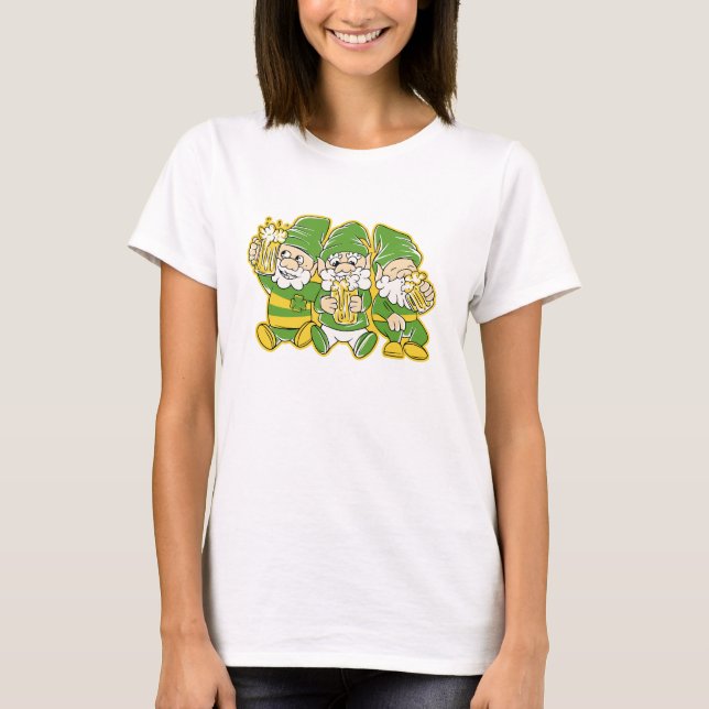 St. Patricks Gnomes T - Shirt (Vorderseite)