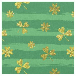 st patricks golden shamrocks Stoff