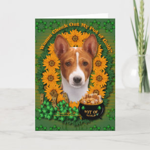 St. Patricks - Goldschatz - Basenji Karte