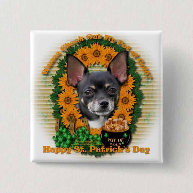 St. Patricks - Goldschatz - Chihuahua - Isabella Button (Vorderseite)