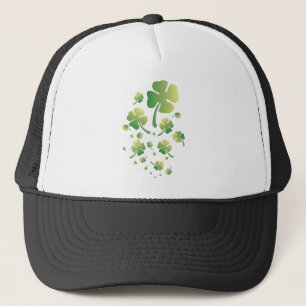 St. Patrick's Gradient Clover Truckerkappe