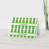 St. Patrick's Green Beer Pattern