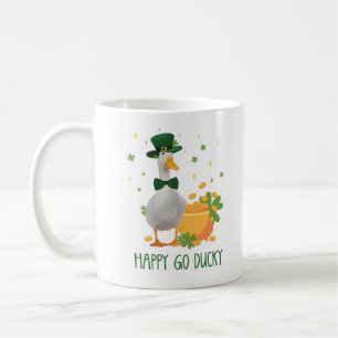 St. Patricks Happy Go Ducky Kaffeetasse