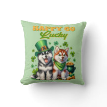 St. Patrick's Happy Go Lucky Husky