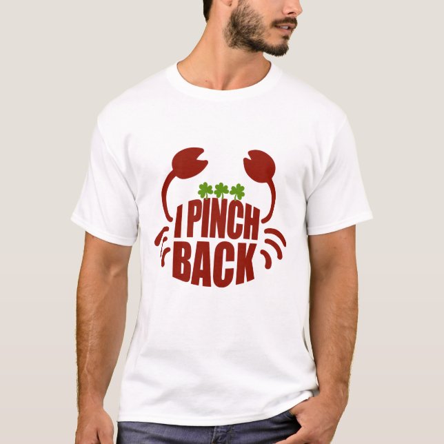 St Patrick's I Pinch Red Crab, ZFJ T - Shirt (Vorderseite)
