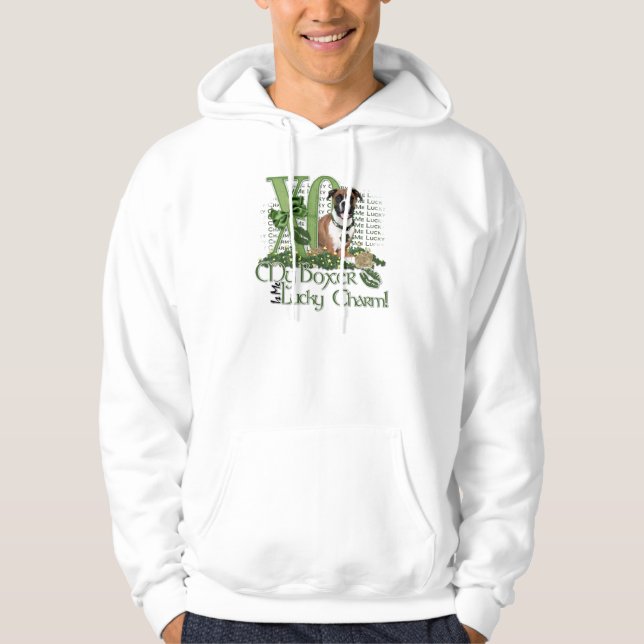 St. Patricks - ich Glücksbringer - Boxer - Vindy Hoodie (Vorderseite)