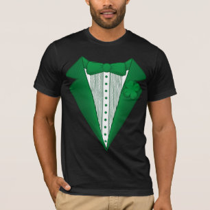 St. patricks irisches Kobold-Smokingst-shirt T-Shirt