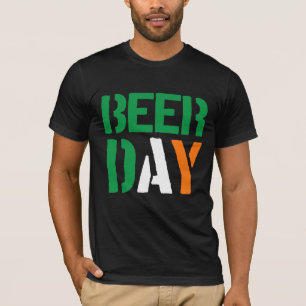 St Patricks Irish Flag Colors Beer Day 2016 T-Shirt