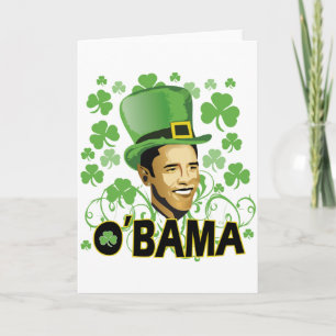 St Patrick's Irish O'Bama 2009 Karte