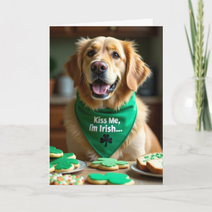 St. Patrick's Irish Setter Karte